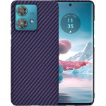 Techsuit - Carbonite FiberShell - Motorola Edge 40 Neo - Purple