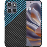Techsuit - Carbonite FiberShell - Motorola Edge 50 Neo / Motorola ThinkPhone 25 - Blue Pulse