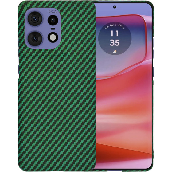 Techsuit - Carbonite FiberShell - Motorola Edge 50 Pro - Green