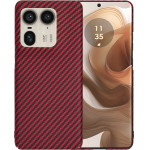Techsuit - Carbonite FiberShell - Motorola Edge 50 Ultra - Red