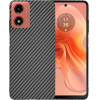Techsuit - Carbonite FiberShell - Motorola Moto G04 / Moto G04s / Moto G24 / Moto E14 - Black