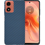 Techsuit - Carbonite FiberShell - Motorola Moto G04 / Moto G04s / Moto G24 / Moto E14 - Cyan