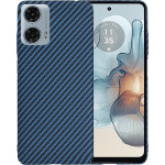 Techsuit - Carbonite FiberShell - Motorola Moto G24 Power - Cyan