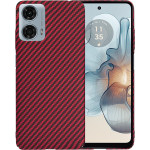 Techsuit - Carbonite FiberShell - Motorola Moto G24 Power - Red