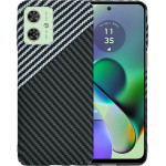 Techsuit - Carbonite FiberShell - Motorola Moto G54 / Moto G54 Power Edition / Moto G64 - Stealth Gray