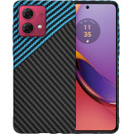 Techsuit - Carbonite FiberShell - Motorola Moto G84 - Blue Pulse