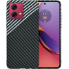 Techsuit - Carbonite FiberShell - Motorola Moto G84 - Stealth Gray