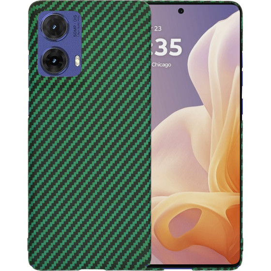 Techsuit - Carbonite FiberShell - Motorola Moto G85 - Green