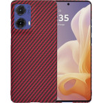Techsuit - Carbonite FiberShell - Motorola Moto G85 - Red