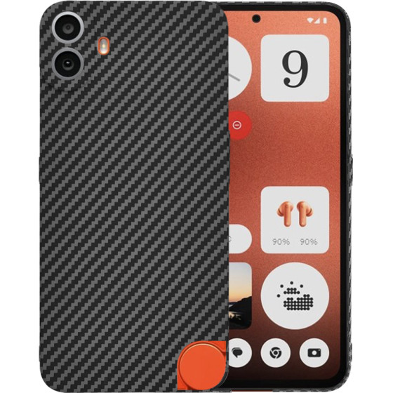 Techsuit - Carbonite FiberShell - Nothing CMF Phone 1 - Black