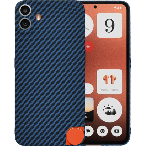 Techsuit - Carbonite FiberShell - Nothing CMF Phone 1 - Cyan