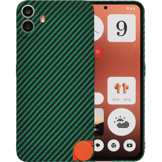 Techsuit - Carbonite FiberShell - Nothing CMF Phone 1 - Green