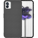 Techsuit - Carbonite FiberShell - Nothing Phone (1) - Black