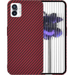 Techsuit - Carbonite FiberShell - Nothing Phone (1) - Red