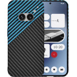 Techsuit - Carbonite FiberShell - Nothing Phone (2a) / (2a) Plus - Blue Pulse