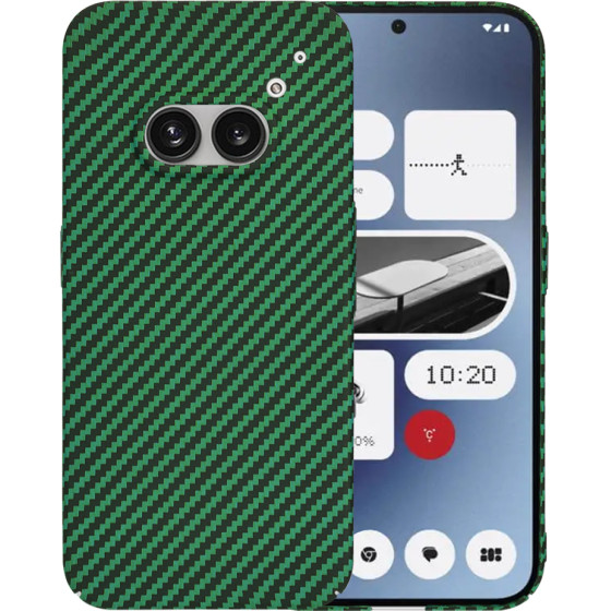 Techsuit - Carbonite FiberShell - Nothing Phone (2a) / (2a) Plus - Green