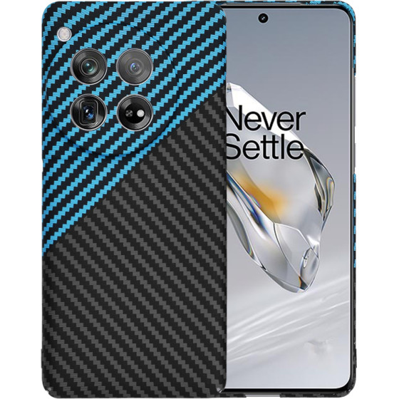 Techsuit - Carbonite FiberShell - OnePlus 12 - Blue Pulse