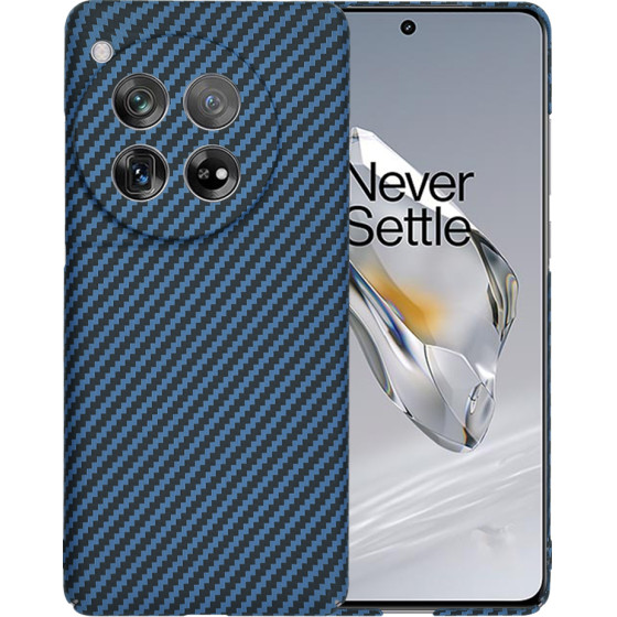 Techsuit - Carbonite FiberShell - OnePlus 12 - Cyan