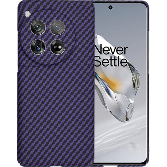 Techsuit - Carbonite FiberShell - OnePlus 12 - Purple