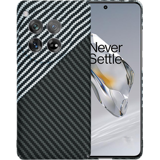 Techsuit - Carbonite FiberShell - OnePlus 12 - Stealth Gray