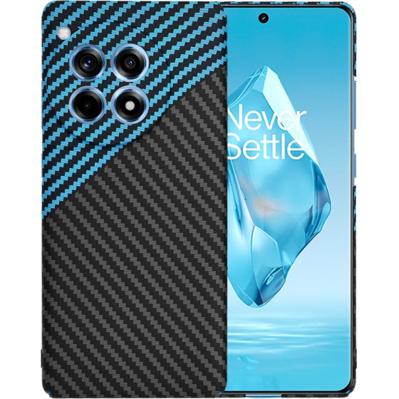 Techsuit - Carbonite FiberShell - OnePlus 12R - Blue Pulse