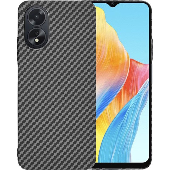 Techsuit - Carbonite FiberShell - Oppo A18 / A38 - Black