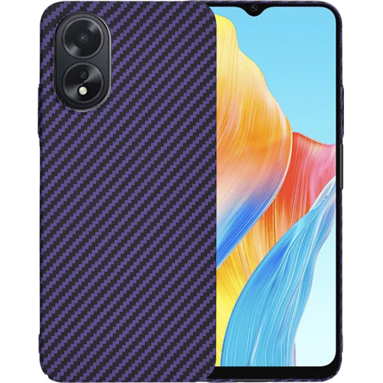 Techsuit - Carbonite FiberShell - Oppo A18 / A38 - Purple
