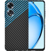 Techsuit - Carbonite FiberShell - Oppo A60 4G - Blue Pulse