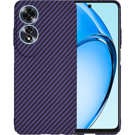 Techsuit - Carbonite FiberShell - Oppo A60 4G - Purple