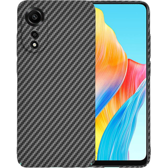 Techsuit - Carbonite FiberShell - Oppo A78 4G - Black