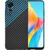 Techsuit - Carbonite FiberShell - Oppo A78 4G - Blue Pulse
