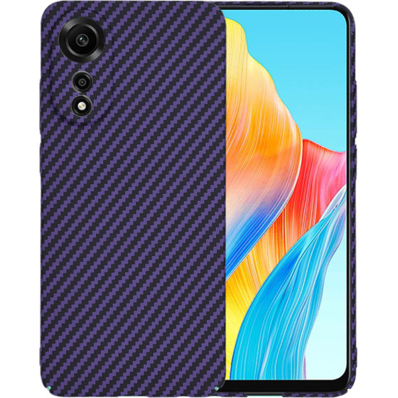 Techsuit - Carbonite FiberShell - Oppo A78 4G - Purple