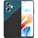 Techsuit - Carbonite FiberShell - Oppo A79 5G / OnePlus Nord N30 SE - Blue Pulse