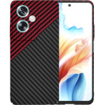 Techsuit - Carbonite FiberShell - Oppo A79 5G / OnePlus Nord N30 SE - Red Vortex