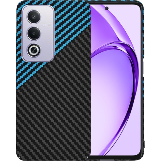 Techsuit - Carbonite FiberShell - Oppo A80 5G - Blue Pulse