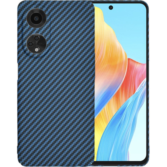 Techsuit - Carbonite FiberShell - Oppo A98 5G - Cyan