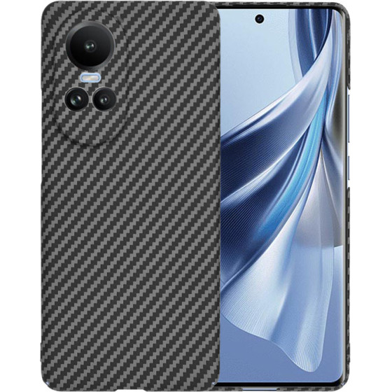 Techsuit - Carbonite FiberShell - Oppo Reno10 / Reno10 Pro - Black