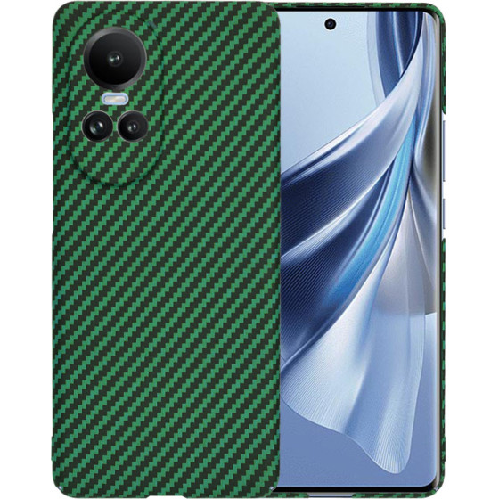 Techsuit - Carbonite FiberShell - Oppo Reno10 / Reno10 Pro - Green