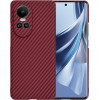 Techsuit - Carbonite FiberShell - Oppo Reno10 / Reno10 Pro - Red