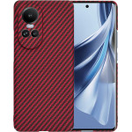 Techsuit - Carbonite FiberShell - Oppo Reno10 / Reno10 Pro - Red