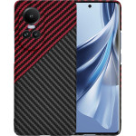 Techsuit - Carbonite FiberShell - Oppo Reno10 / Reno10 Pro - Red Vortex