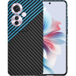 Techsuit - Carbonite FiberShell - Oppo Reno11 F - Blue Pulse