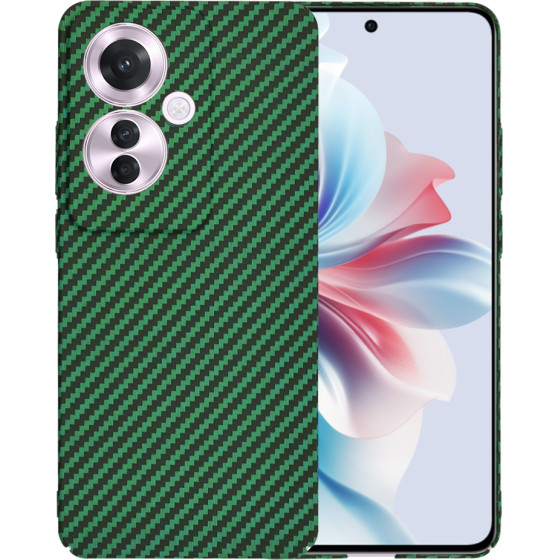 Techsuit - Carbonite FiberShell - Oppo Reno11 F - Green