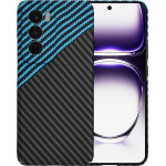 Techsuit - Carbonite FiberShell - Oppo Reno12 - Blue Pulse