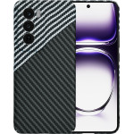 Techsuit - Carbonite FiberShell - Oppo Reno12 - Stealth Gray