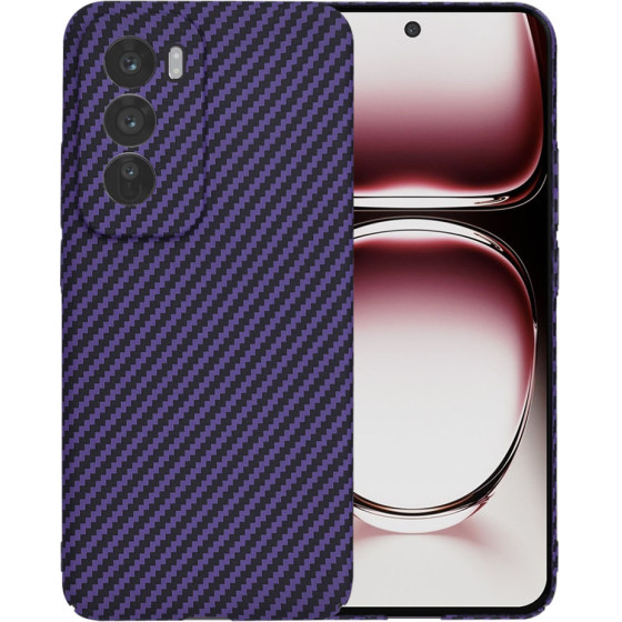 Techsuit - Carbonite FiberShell - Oppo Reno12 Pro - Purple