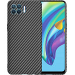 Techsuit - Carbonite FiberShell - Oppo Reno4 Lite - Black