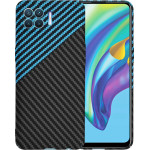 Techsuit - Carbonite FiberShell - Oppo Reno4 Lite - Blue Pulse