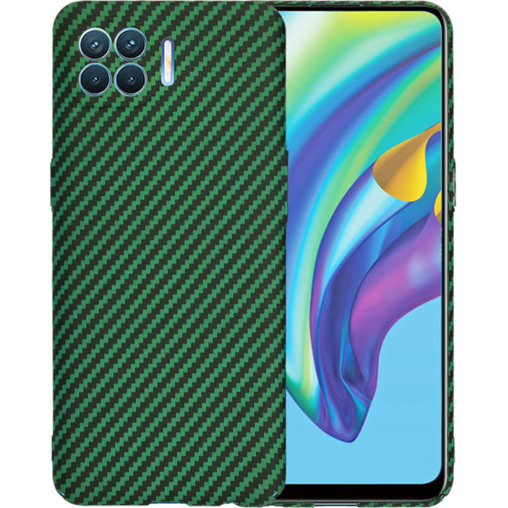 Techsuit - Carbonite FiberShell - Oppo Reno4 Lite - Green