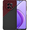 Techsuit - Carbonite FiberShell - Realme 12 / 12x - Red Vortex